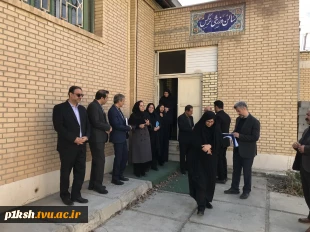 بازدید جمعی از مسئولین سازمان مرکزی از آموزشکده های ملی مهارت کرمانشاه 8