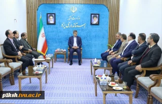 دیدار رئیس دانشگاه ملی مهارت با استاندار یزد