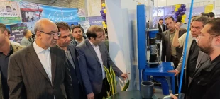 بازدید استاندار و جمعی از مدیران ارشد استان از غرفه دانشگاه ملی مهارت استان کرمانشاه 4