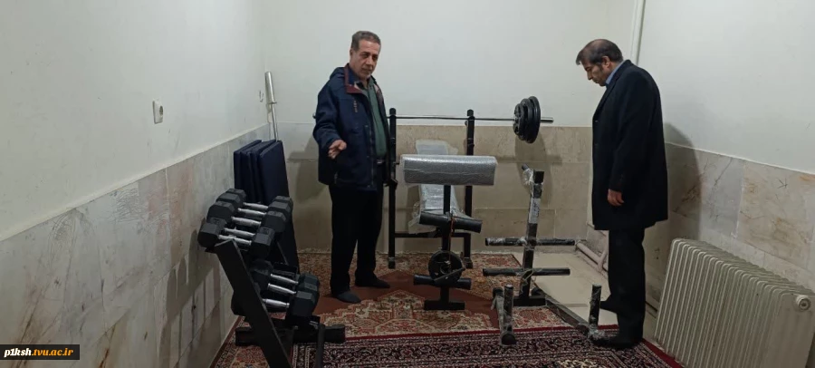 بازدید ریاست دانشگاه ملی مهارت واحد استانی کرمانشاه از خوابگاه آزادگان 2