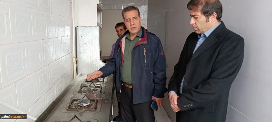 بازدید ریاست دانشگاه ملی مهارت واحد استانی کرمانشاه از خوابگاه آزادگان 9