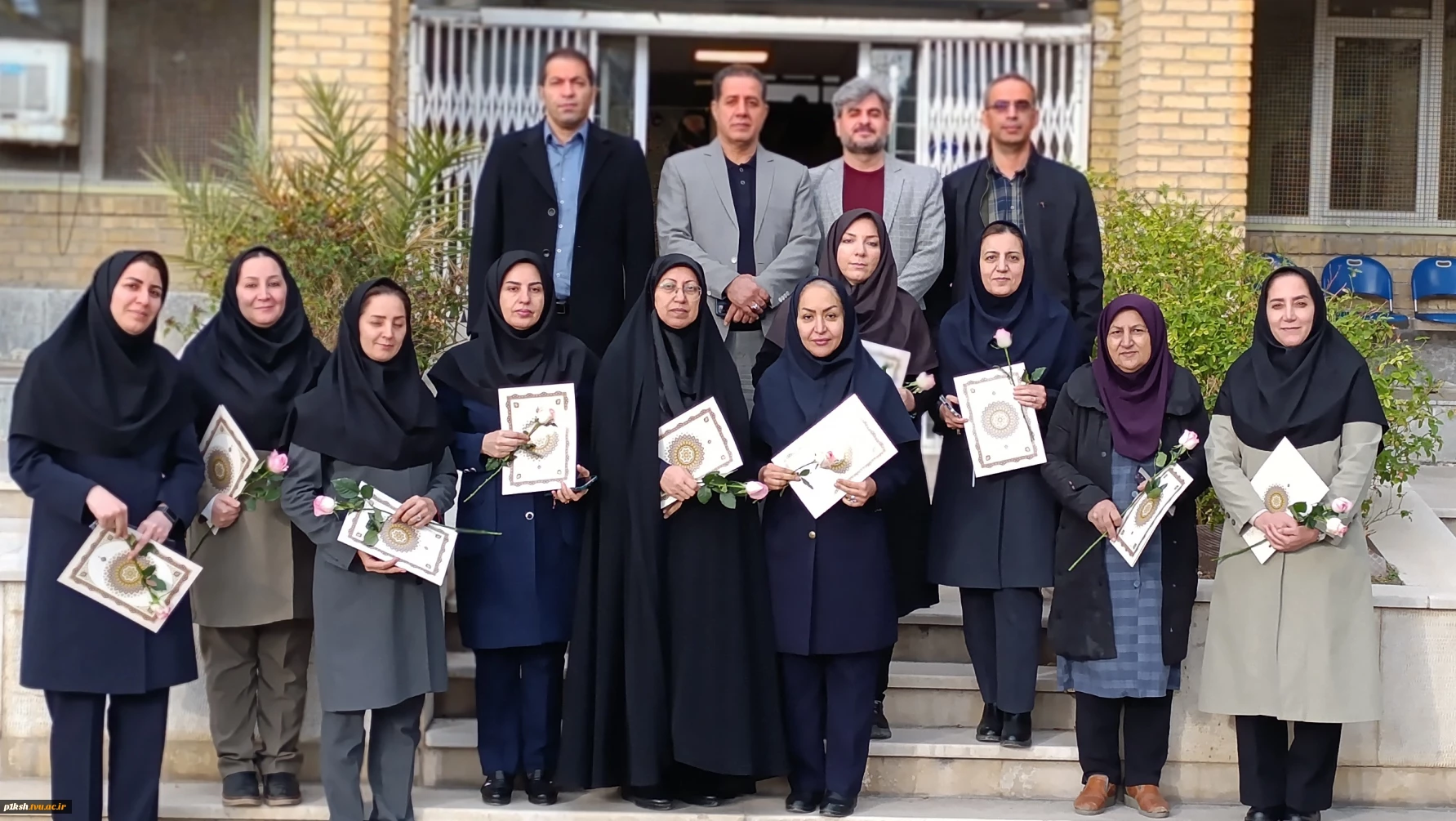 تجلیل از بانوان کارمند دانشگاه ملی مهارت واحد استان کرمانشاه به مناسبت ولادت حضرت زهرا(س)