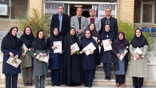 تجلیل از بانوان کارمند دانشگاه ملی مهارت واحد استان کرمانشاه به مناسبت ولادت حضرت زهرا(س)  2