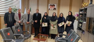 تجلیل از بانوان کارمند دانشگاه ملی مهارت واحد استان کرمانشاه به مناسبت ولادت حضرت زهرا(س)  2