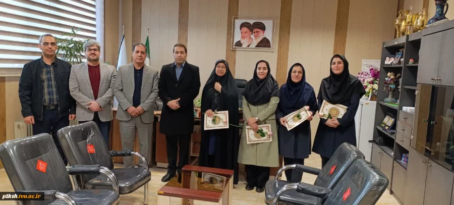 تجلیل از بانوان کارمند دانشگاه ملی مهارت واحد استان کرمانشاه به مناسبت ولادت حضرت زهرا(س)  2