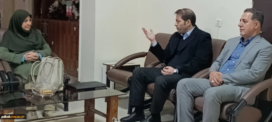 بازدید مدیر حوزه مشاوره و سلامت دانشگاه از آموزشکده پسران شماره1 2