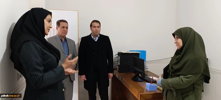 بازدید مدیر حوزه مشاوره و سلامت دانشگاه از آموزشکده پسران شماره1 4