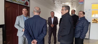 بازدید رئیس دانشگاه ملی مهارت از آموزشکده دختران سنندج