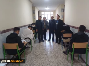 برگزاری جلسه آزمون استخدامی در دانشگاه ملی مهارت استان کرمانشاه 2