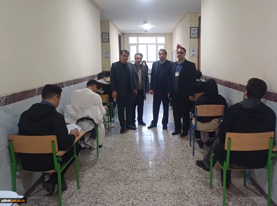 برگزاری جلسه آزمون استخدامی در دانشگاه ملی مهارت استان کرمانشاه 2