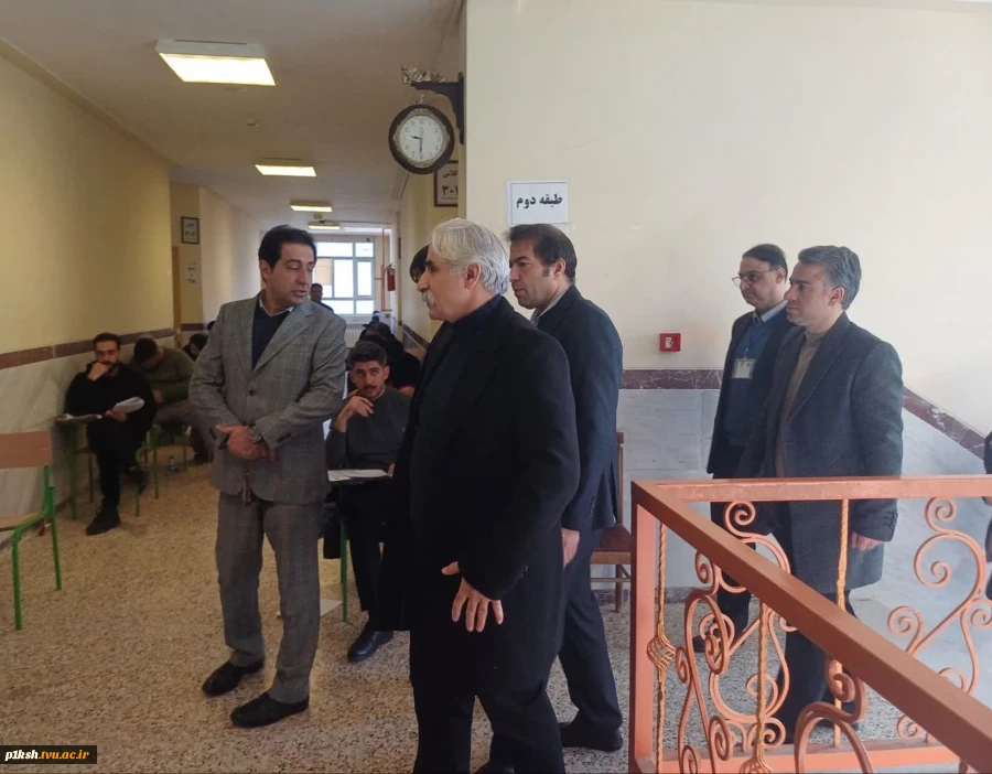 برگزاری جلسه آزمون استخدامی در دانشگاه ملی مهارت استان کرمانشاه 3