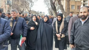 دانشگاهیان دانشگاه ملی مهارت استان کرمانشاه هم صدا و هم قدم با مردم غیور استان در راهپیمایی 22 بهمن شرکت کردند. 9