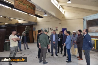 بازدید رئیس دانشگاه ملی مهارت از فعالیت‌های گروه جهادی دانشکده انقلاب اسلامی
