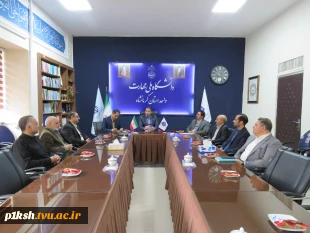 برگزاری مراسم تکریم و معارفه رییس بسیج کارمندان دانشگاه ملی مهارت کرمانشاه 4