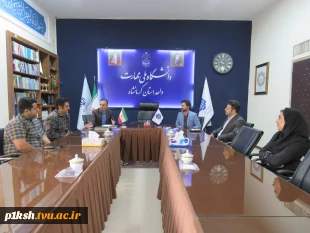 برگزاری جلسه مدیران گروه و مدرسان درس پروژه رشته کامپیوتر دانشگاه ملی مهارت استان کرمانشاه 2