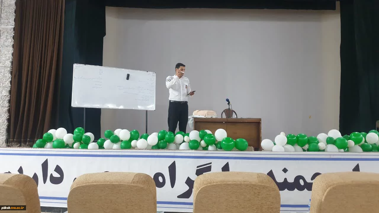 برگزاری کارگاه آموزشی دوره مقدماتی امداد و نجات در دانشگاه ملی مهارت استان کرمانشاه