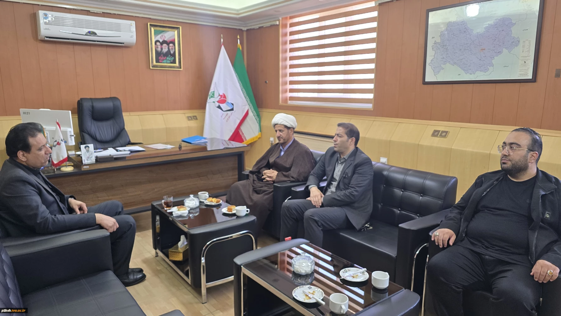 دیدار ریاست دانشگاه ملی مهارت استان کرمانشاه با مدیر کل بنیاد شهید و ایثارگران