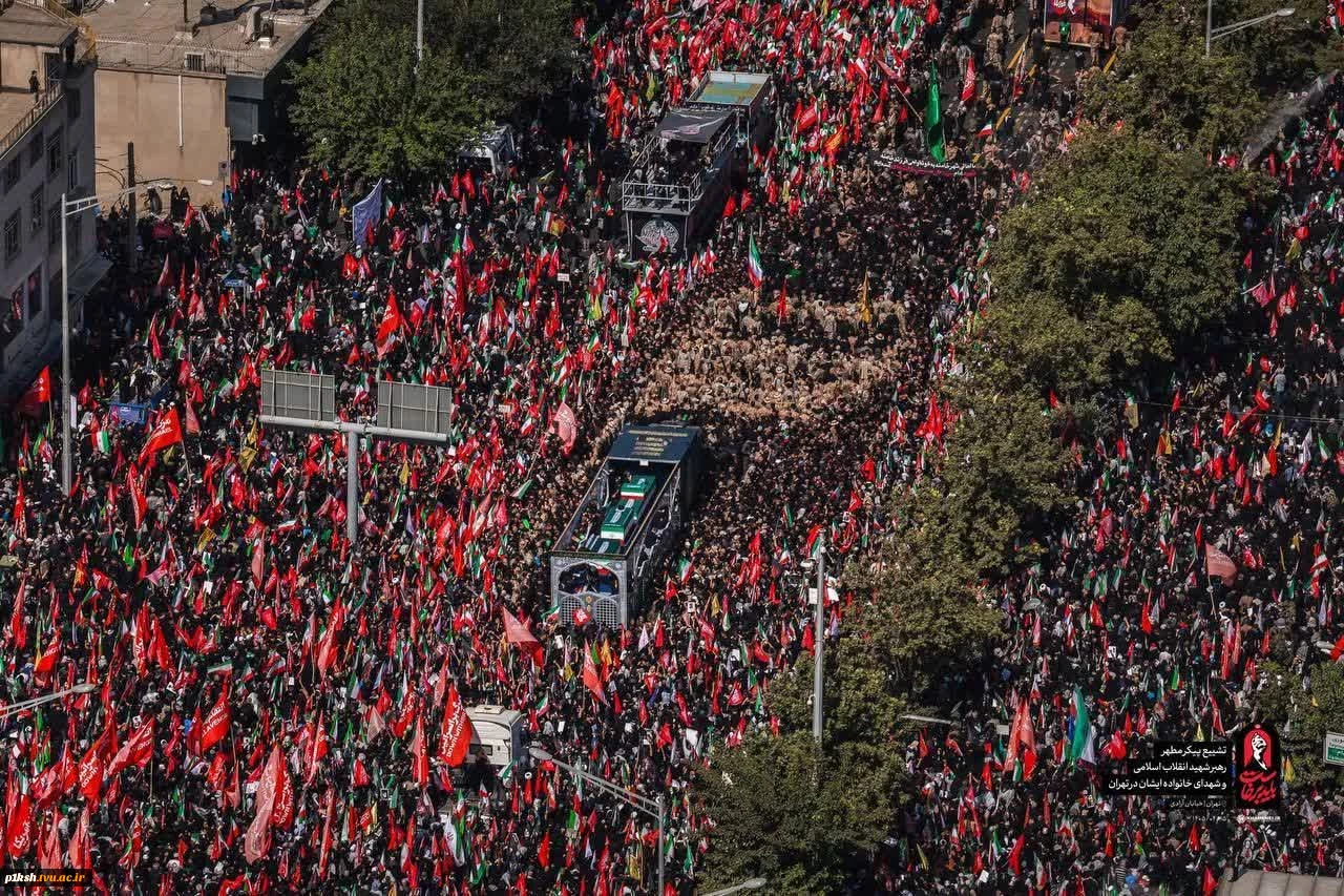 بیانیه حوزه مقاومت بسیج کارمندان دانشگاه ملی مهارت
به مناسبت آیین وداع و تشییع پیکر مطهر رهبر شهید، حضرت آیت‌الله العظمی امام سید علی خامنه‌ای (مدظله‌العالی)