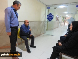 جهت رفاه حال دانشجویان و کارکنان صورت گرفت:
حضور پزشک معالج جهت معاینه و ویزیت کارکنان و دانشجویان دانشگاه ملی مهارت استان کرمانشاه 4