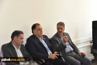 حضور رئیس دانشگاه ملی مهارت در اداره پشتیبانی و دیدار با کارکنان