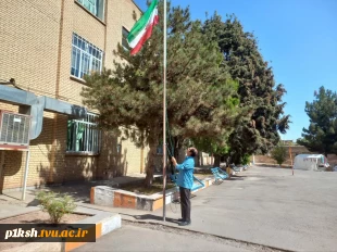 برگزاری آیین روز پرچم در آموزشکده های دانشگاه ملی مهارت استان کرمانشاه 5